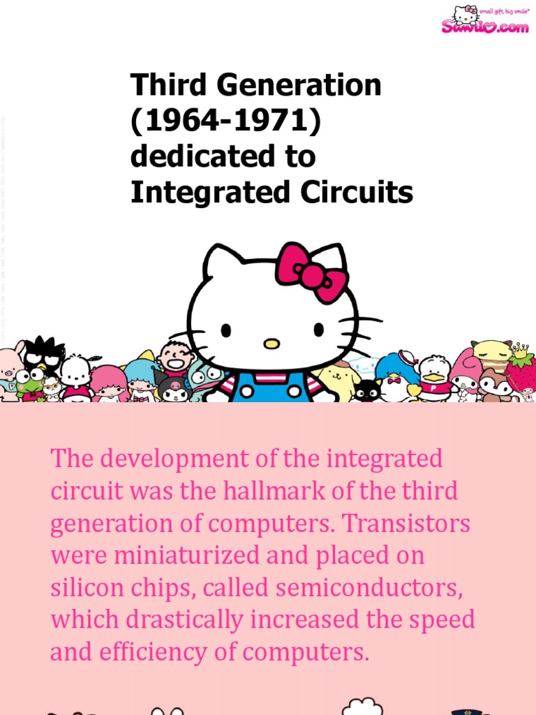 Third Generation Computers: Integrated Circuits | PDF | Integrated ...