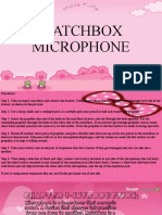 Matchbox Microphone