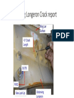 2nd Wing Lower Longeron Crack Report