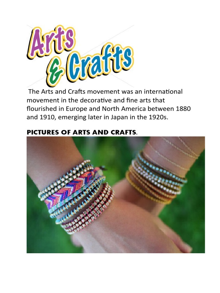 Arts and Crafts Movement Overview | PDF | Social Science | Classics