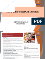 Materi Hari Pertama Bisnis Perdagangan Wholeseller Dan Retail E LEARNING 1-2 DES 2020