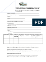 Job Application Form