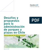 INFORME - Desafíos y Propuestas para La Administración de Parques y Plazas en Chile