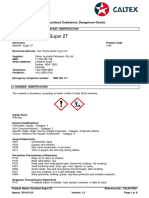 Havoline Super 2T: Safety Data Sheet