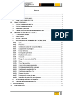 Parámetros Geomorfológicos