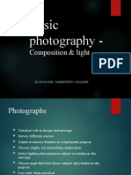 Basic Photography - : Composition & Light