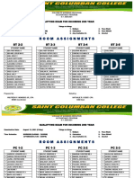 Bsa 2 - Room Assignment