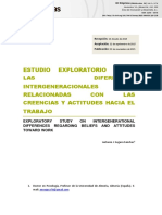 Tesis Articulo Estudio Exploratorio Sobre Las Diferencia Intergeneracionales Relacionadas Con El Trabajo