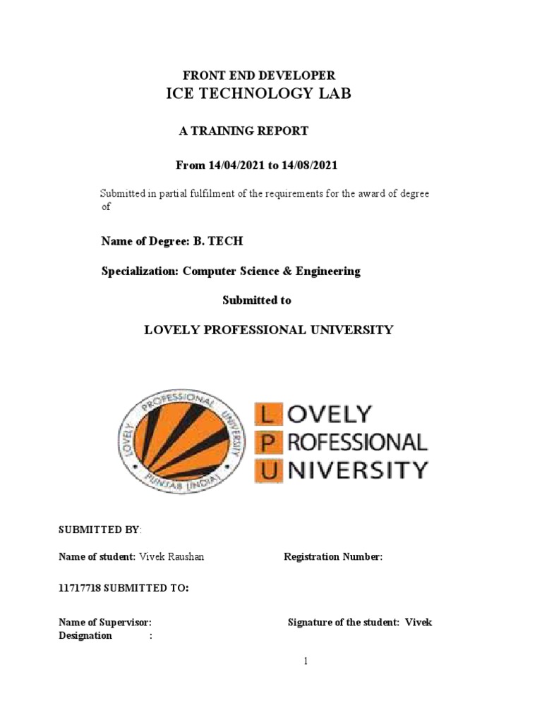 Ice Technology Lab Front End Developer PDF J Query Bootstrap