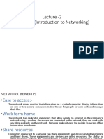 Lecture - 2 Chapter-1 (Introduction To Networking)