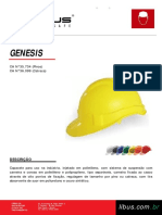 FICHA TECNICA Capacete Genesis 