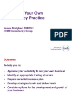 4 Setting Up Your Own Consultancy Practice Jbridgland