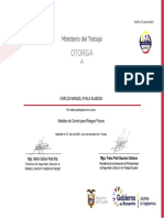 Reporte Certificado Participacion