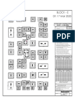 Footing Layout Block-E