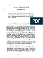 Daniel Innerarity.- Tras la postmodernidad, Anuario Filosofico, Vol. 27, Nº 3, Año 1994, pags. 949-968, pdf