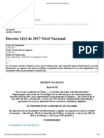Decreto 1413 de 2017 Nivel Nacional