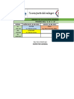 Horario 1° - 2° Bachillerato Remedial