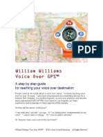 William Williams Voice Over GPS™: A Step by Step Guide For Reaching Your Voice Over Destination