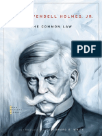 (John Harvard Library) Oliver Wendell Holmes, G. Edward White - The Common Law-Harvard University Press (2009)