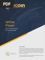 White Paper: Access To Your Money Anytime, Anywhere