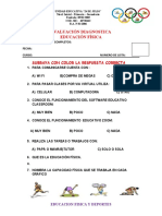 Evaluacion Diagnostica Secundaria Diana