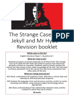 English Literature Revision Booklet The Strange Case of DR Jekyll and MR Hyde