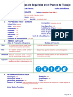 Hoja de Seguridad Gasolina (Tope DA–1)_1 de 2