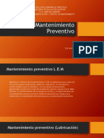 Mantenimiento Preventivo