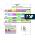E-19 Semester 1 Timetable (2021-08-06) XLSX
