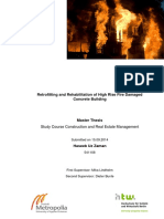 Zaman 2014 Retrofitting and Rehabilitation of High Rise Fire Damaged Concrete Building