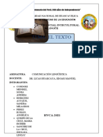 El Texto Grupo 6