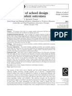 Effects of School Design On Students Outcomes