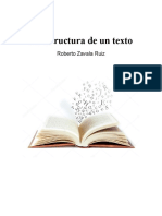 La estructura de un texto - Zavala Ruiz