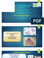 La Microbiología de La Listeria