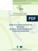 Etude de Projet – Fabrication de Pièces de Décolletage Pour l’Automobile-1