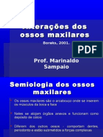 Alterações dos ossos maxilares