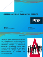 Riesgos Laborales en El Sector Docente