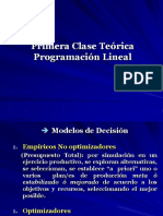 Semana 03 Programacion Lineal Teoria