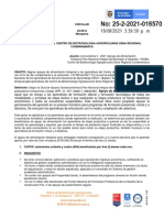 Circular Segunda Convocatoria Apoyos de Alimentaciòn Temporal