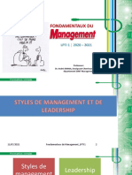 Fondamentaux Du Management - ESMT - LPTI1 - Session 4 - Styles de Management Et de Leadership - 03062020-1