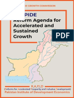 PIDE Reform Agenda Report