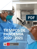 Tiempos de Pandemia 2020 - 2021 MINSA