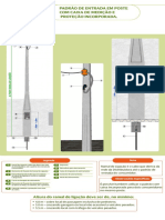1 Padrao de Entrada em Poste Com Caixa de Medicao e Protecao Incorporada