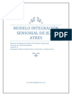 Modelo de Integración Sensorial de Jean Ayres
