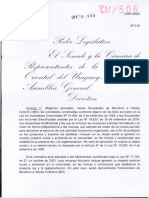 Ley de Sociedades de Beneficio e Interés Colectivo de Uruguay
