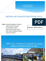 NBR 12211 Estudo de concepção de sistemas públicos de abastecimento de água