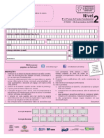 OBMEP Discursiva PROVA E GABARITO 2019-FCC-IMPA-NIVEL 2