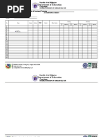 Department of Education: Title of Seminar/Training: - Attendance Sheet