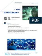 Pegasus Spyware - Who Is Watching?: Warm Up