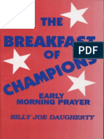 The Breakfast of Champions - Billy Joe Daugherty